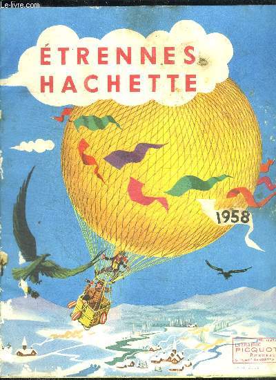 ETRENNES HACHETTE 1958 - CAHIER DU LIBRAIRE