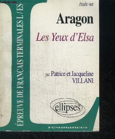 ARAGON LES YEUX D'ELSA