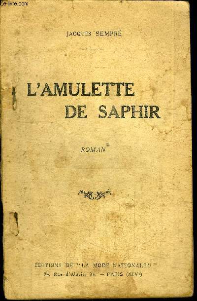 L'AMULETTE DE SAPHIR