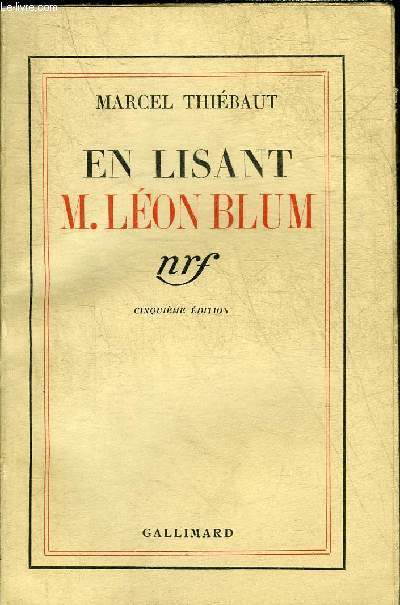 EN LISANT M.LEON BLUM.