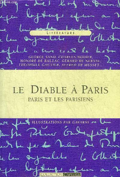 LE DIABLE A PARIS - PARIS ET LES PARISIENS - COLLECTION CAPITALE.