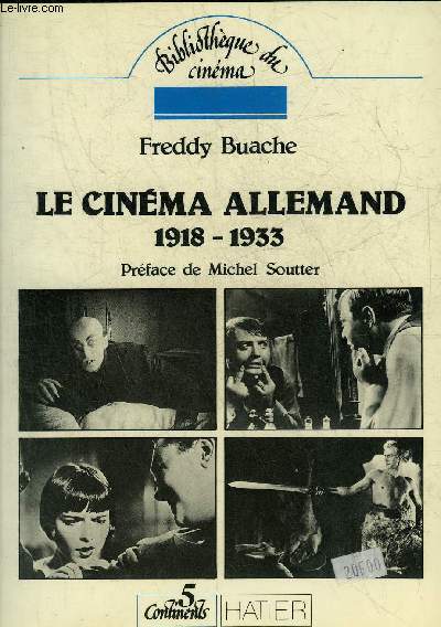 LE CINEMA ALLEMAND 1918-1933 - COLLECTION BIBLIOTHEQUE DU CINEMA.
