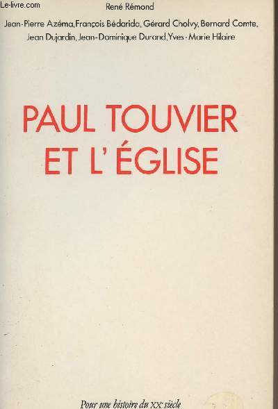 Paul Touvier et l'Eglise - Collection 