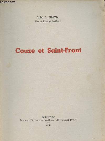 Couze et Saint-Front