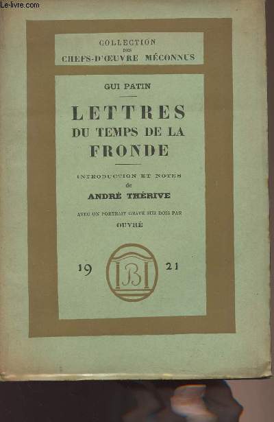 Lettres du temps de la fronde - collection 
