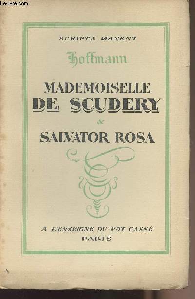 Mademoiselle de Scudry & Salvator Rosa - collection 