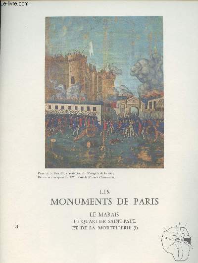 Les monuments de Paris - N20 Le Marais, Le quartier Saint-Paul et de la Mortellerie (I)
