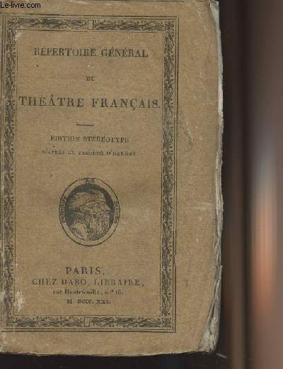 Rpertoire Gnral du Thtre franais - Edition strotype d'aprs le procd d'Herhan -Tome 10 - Racine tome V