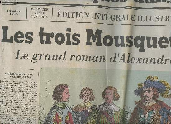 Les classiques dans la rue n3, 1re anne - Edition intgrale illustre - Les trois Mousquetaires ! Le grand roman d'Alexandre Dumas