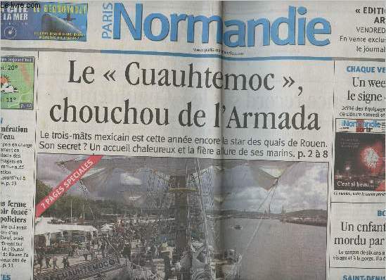 Paris Normandie - Edition spciale Armada vend. 4 juil. 2003 - Le 