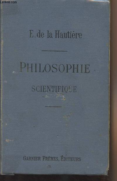 Philosophie Scientifique