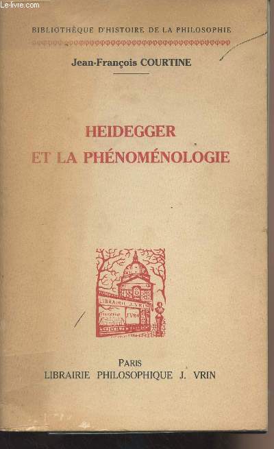 Heidegger et la phnomnologie - 