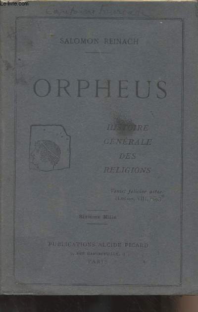 Orphus - Histoire gnrale des religions