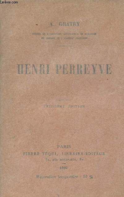 Henri Perreyve - 13e dition