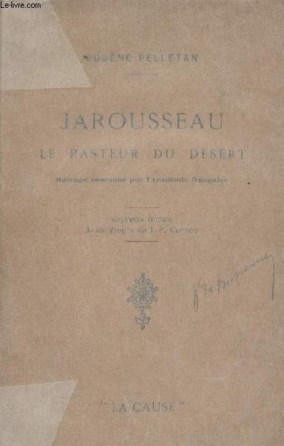 Jarousseau - Le pasteur du dsert