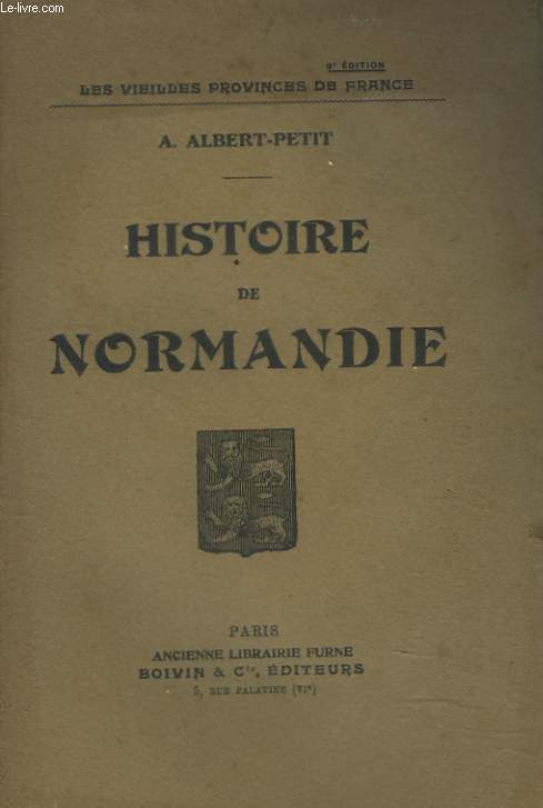 HISTOIRE DE NORMANDIE