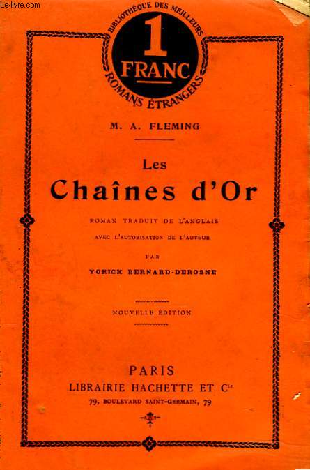 LES CHAINES D'OR