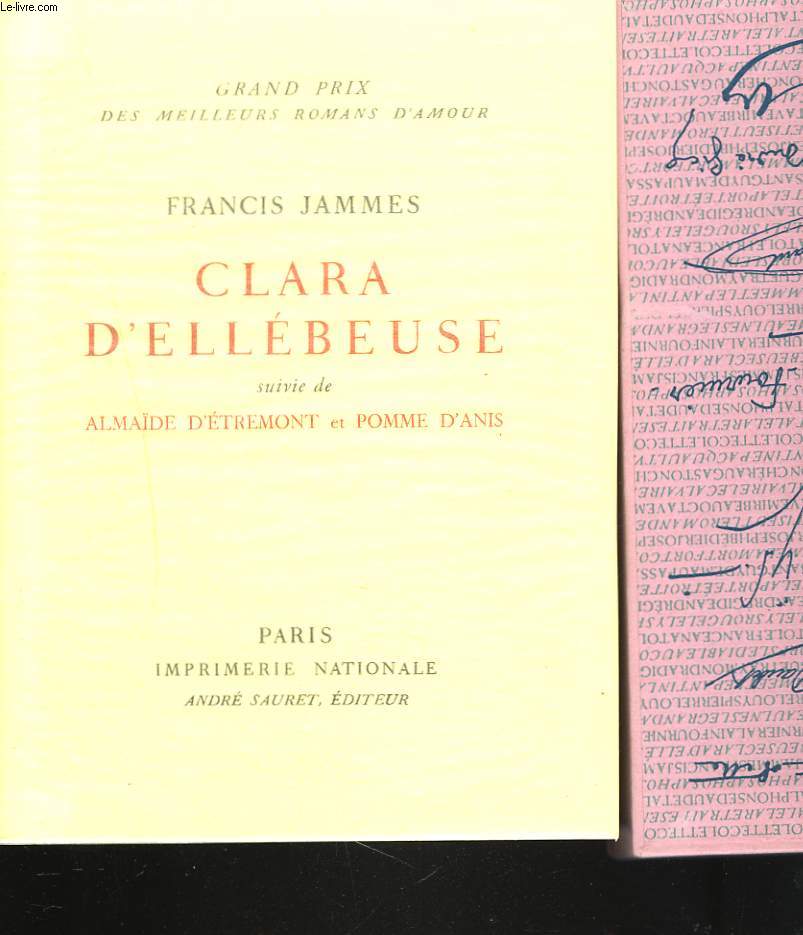 CLARA D'ELLEBEUSE suivie de ALMADE D'ETREMONT et POMME D'ANIS.