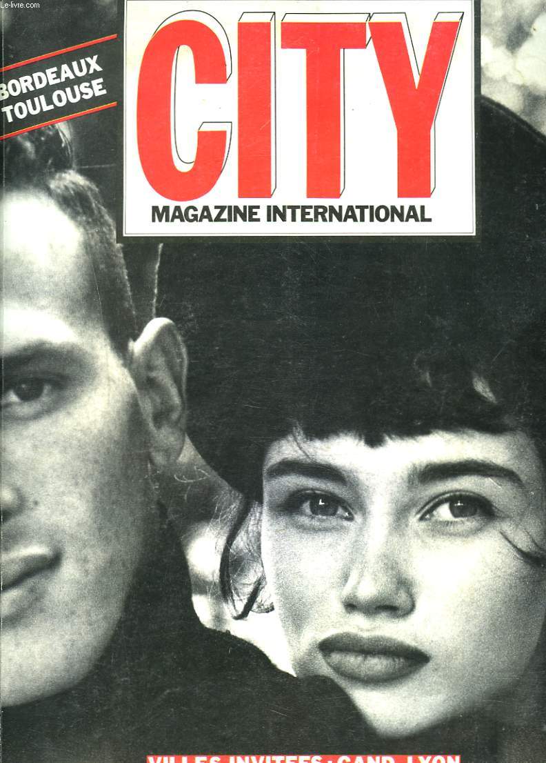 CITY, MAGAZINE INTERNATIONAL N26, OCTOBRE 1986. BORDEAUX TOULOUSE. VILES INVITEES : GAND - LYON / JOHN SCHLESINGER, CINEASTE / ED McBAIN EN FLORIDE/ LES NOUVEAUX STYLES DE DESIGN ET DECORATION / ...