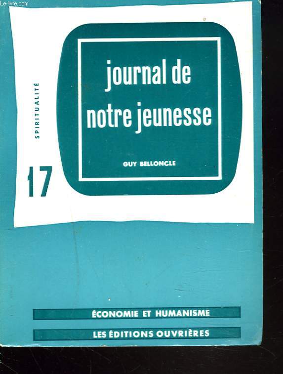 JOURNAL DE NOTRE JEUNESSE