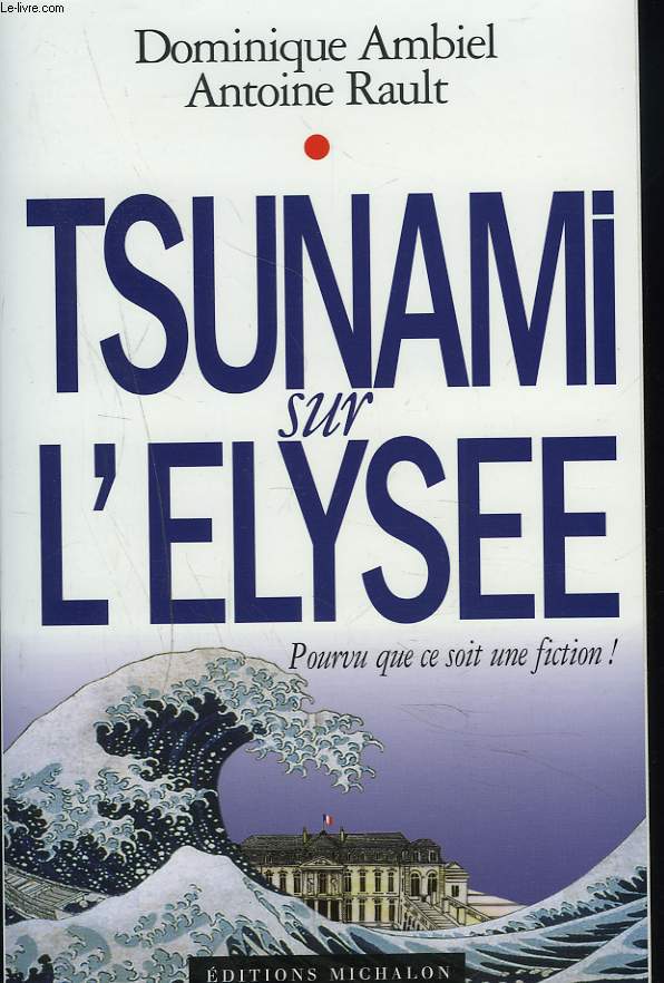 TSUNAMI SUR L'ELYSEE. POURVU QUE SE SOIT UNE FICTION !