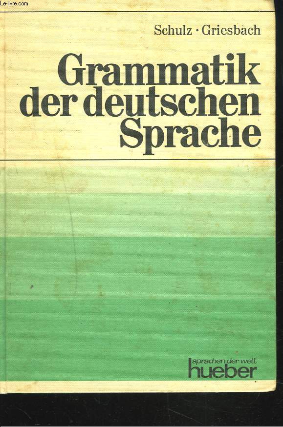 GRAMMATICK DER DEUTSCHEN SPRACHE