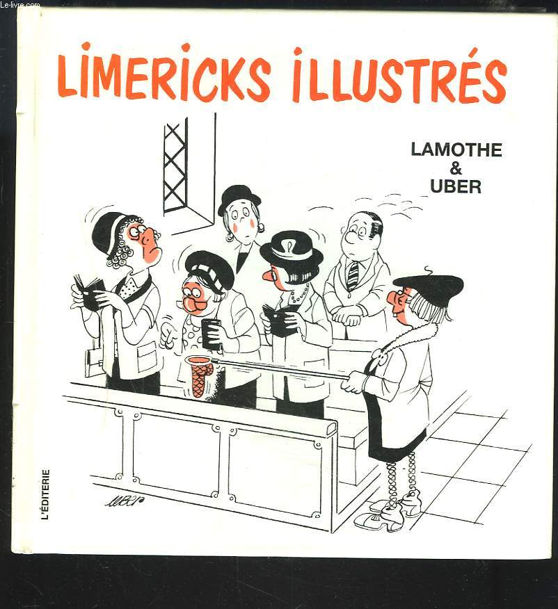 LIMERICKS ILLUSTRES + ENVOI DE L'AUTEUR.
