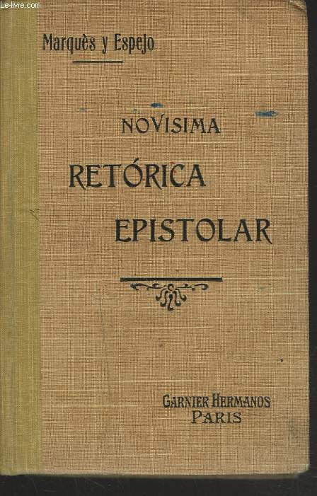 NOVISIMA RETORICA EPISTOLAR