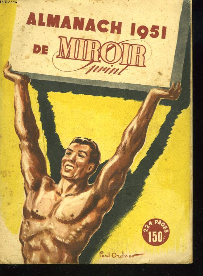 ALMANACH 1951 DE MIROIR PRINT