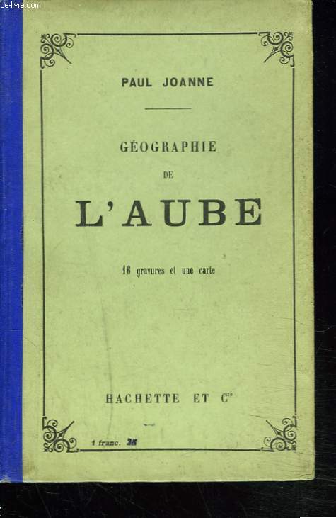 GEOGRAPHIE DE L'AUBE