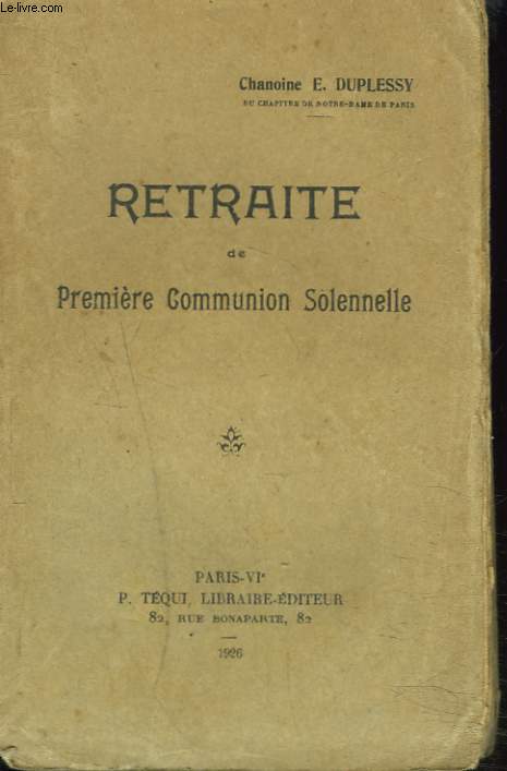 RETRAITE DE PREMIERE COMMUNION SOLENNELLE