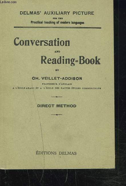 CONVERSATION AND READING BOOK. DIRECT METHOD.