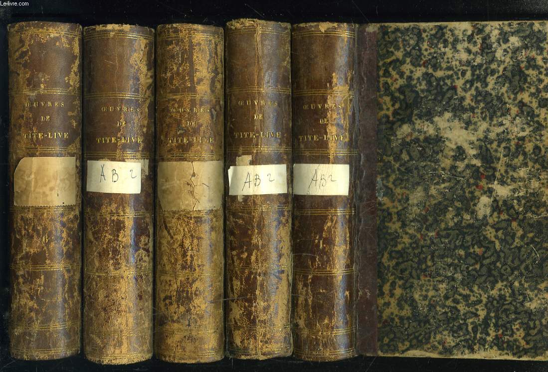 OEUVRES COMPLETES. TOMES I, III, IV, V et VI. (MANQUE LE TOME II).