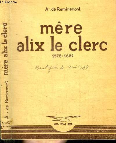 MERE ALIX LE CLERC 1576-1622