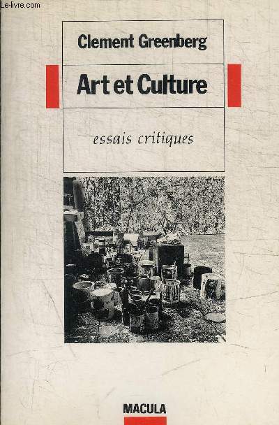 ART ET CULTURE - ESSAIS CRITIQUES