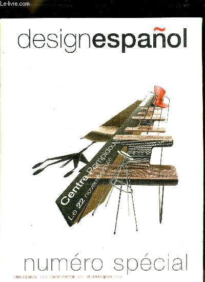 DESIGN ESPANOL - NUMERO SPECIAL / DESIGNERS / FABRICANTS / CLASSIQUES /