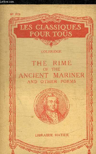 THE RIME OFTHE ANCIENT MARINER AND OTHER POEMS