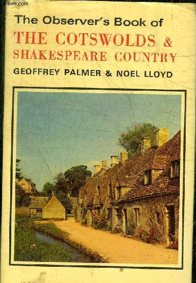 THE OBSERVER'S BOOK OF THE COTSWOLDS & SHAKESPEARE