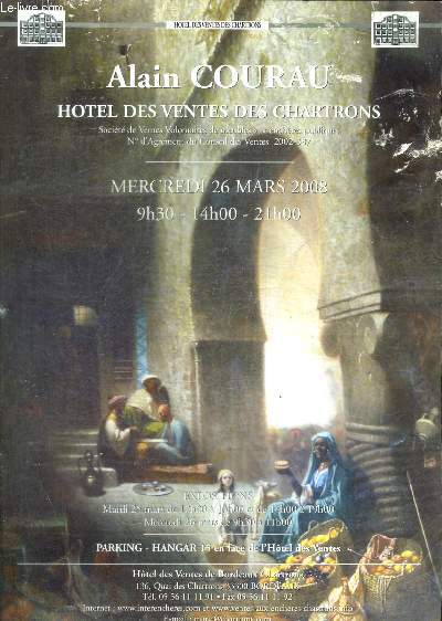 HOTEL DES VENTES DES CHARTRONS - MERCREDI 26 MARS 2008 -