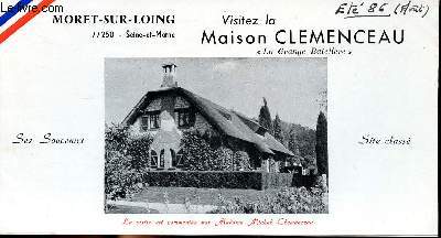 Visitez la maison Clemenceau Moret-surLoing