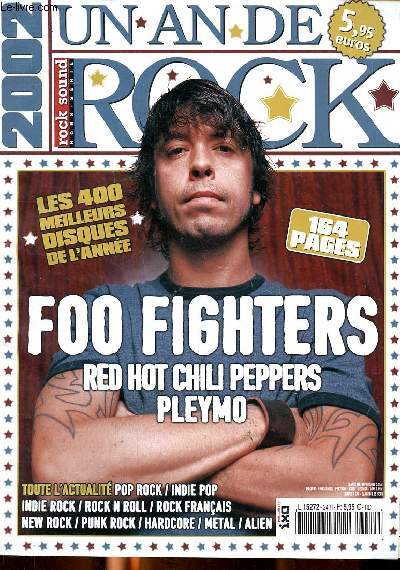 Un an de Rock Rock sound Hors srie 2002 Foo fighters red hot chili peppers pleymo Sommaire: Foo fighters red hot chili peppers pleymo; Toute l'actualit pop rock; Indie pop; indie rock; rock franais ...