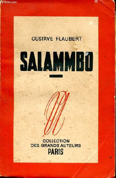 Salammbo Collection Des grands auteurs