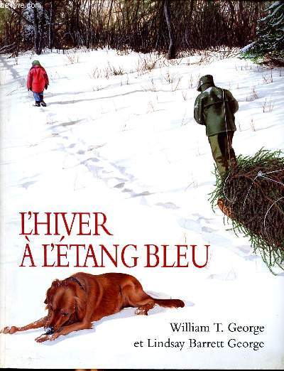 L'hiver  l'tang bleu