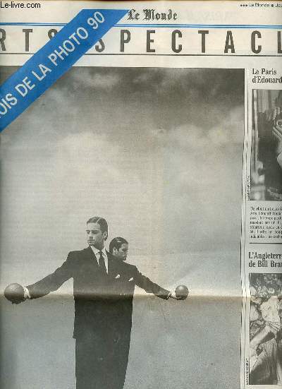Arts et spectacle Le Monde du jeudi 1rer novembre 1990 Sommaire: L'emprise des signes; L'Angleterre de Bill Brandt; Le Paris d'Edouard Boubat...