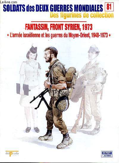 Fantassin, Front syrien 1973 l'arme isarlienne et les guerres du Moyen Orient 1948-1973 Collection Soldats des deux guerres mondiales N81