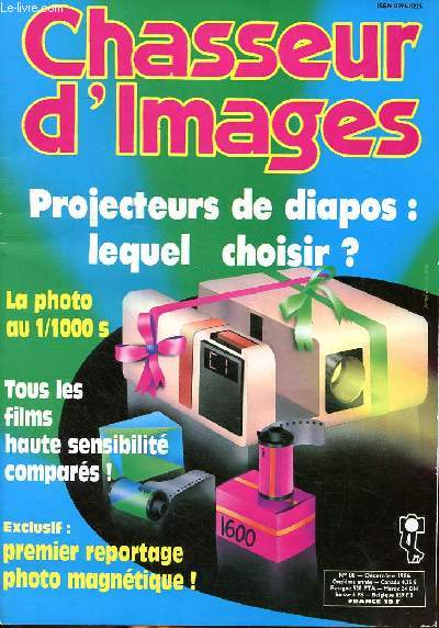 Chasseur d'images N88 Dcembre 1986 Projecteurs de diapos: lequel choisir?