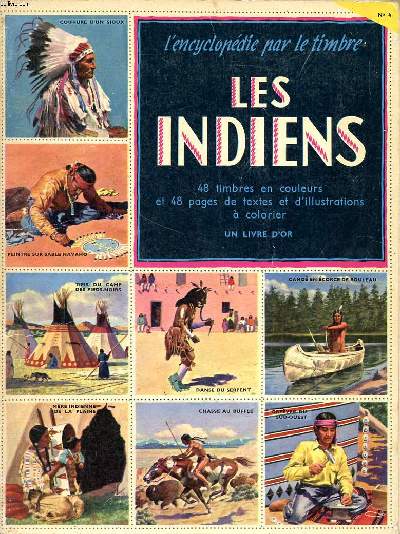 Encyclopdie par le timbre Les Indiens