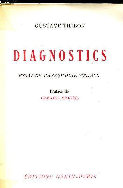 Diagnostics Essai de psychologie sociale