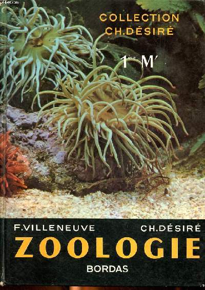 Zoologie Collection Ch. Dsir 1re M'