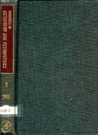 Advances in astronomy and astrophysics Volume 2